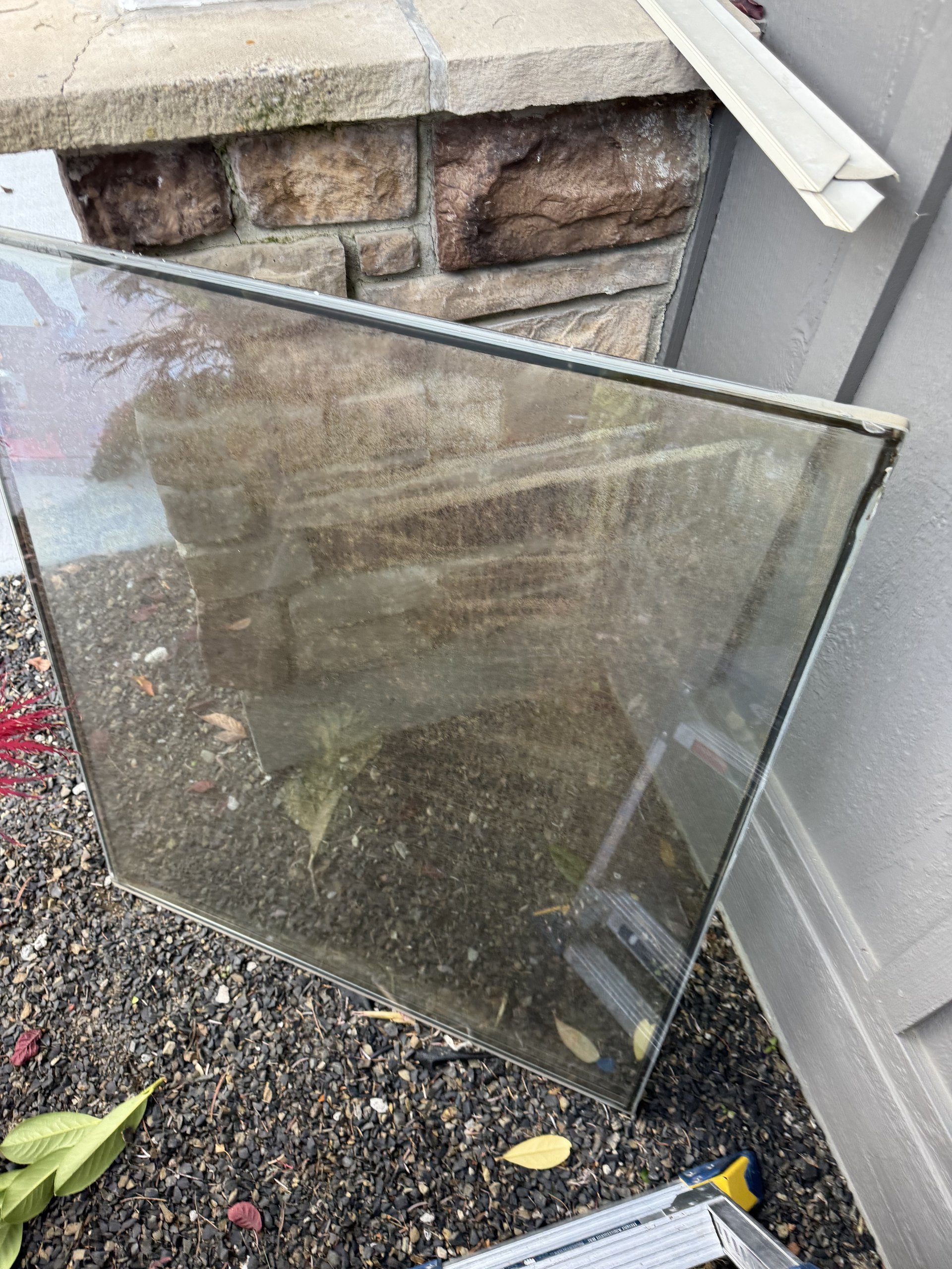 Glass replacement project